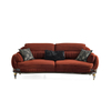 Deep Seating Comfort Luxury Velvet Fabric Sofa Bendley Sofa Set