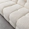 Modern Modular Lounge Furniture Cream Fabric Bonito Sofa Set