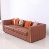 Luxury Dubai Furniture Gold Fabric Sofa Loveseat Chair