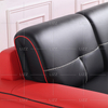 Traditional Big Red And Black Living Room Sofa