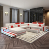 Couch Canvas Led Sectional Sofa for Bedroom