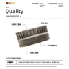 Luxury Couch Furniture Velvet Fabric 1 2 3 4 Seater Sofa