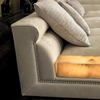 Luxury Italian Furniture Affordable Sofa Suppliers Dubai Nubuck Fabric Sectional Sofa