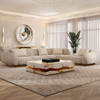 Foshan Furniture Handmade Custom Luxury Italian Fabric Sofa Opus Modular Sofa