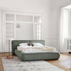 Vacuum Compressed Sofa Factory Folded Fabric Bed Compressed Luis Bed