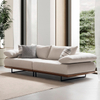 Foshan Sofa Factory Affordable Fabric Polar Bear Couch Solid Wood Base Asos Sofa Set