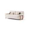 Foshan Modular Nordic Sofa Beige Boucle Fabric Dukha Sofa Set