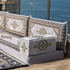 Grey Pallet Cushions Arabic Floor Sofa Sets Oriental Floor Seating