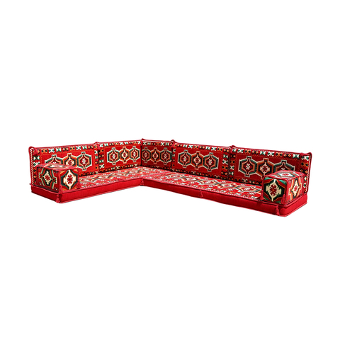 Red Oriental Sofas Balcony Sofas Arabic Jalsah Terrace Sofa