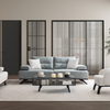 Foshan Turkish Sofa Factory Middle East Diamond Sofa Set Fabric Couches