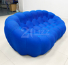 Vacuum Sofa Factory Mesh Fabric PU Foam Compact Compressed Bubble Sofa Packed in Box