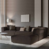 Modern Italian Furniture Canapele Meuble L-shape Sectional Sofa Set