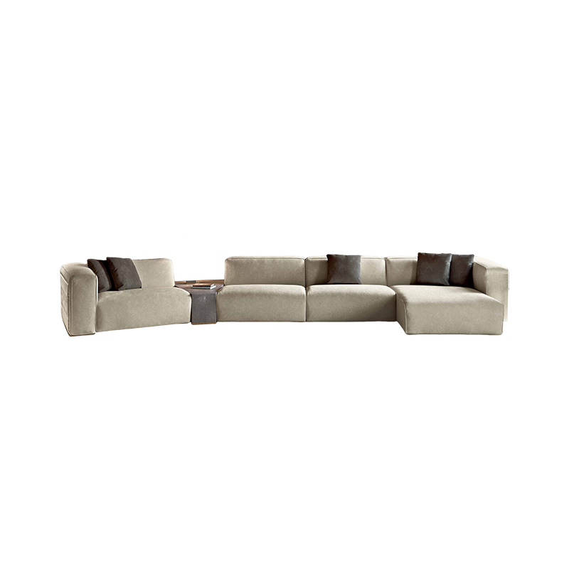 Luxury Italian Rugiano Luz Sofa Modern Fabric Living Room Couch