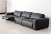 Motion Recliner Sofa Three Seater Leather Reclinable Couch Power Electric Recliners