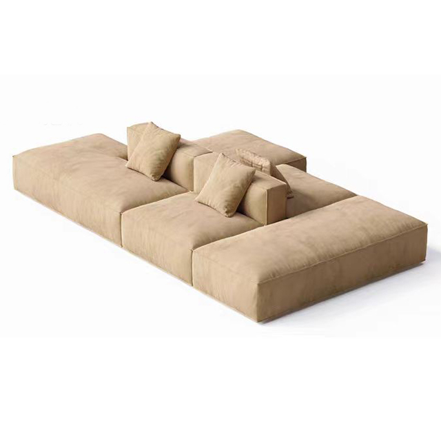 Latest Lounge Vacuum Furniture Packed in Cartons Compression Sofa na Caixa Comprimido en Cajas