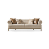 Fabric Sofa Loveseat And Chair Wooden Couch Petra Sofa Set