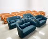 Foshan Healthcare Furniture Nursing Home Sofas Multicolor Elderly-friendly Leather Armchairs