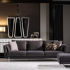 Foshan Fabric Couch Suppliers Grey Fabric Akua Sofa Set
