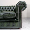 Chesterfield Living Room Sofa Italian Leather American Couch