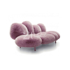 Modern Designer Leisure Furniture Fluffy Fabric Cloud Sofa