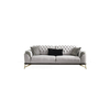 Tufted Back Velvet Chesterfield Sofa Modern Lounge Fabric Asos Sofa Set