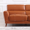 Modern Italian Leather Sofa Loveseat and Chair for Home Office and Hotel