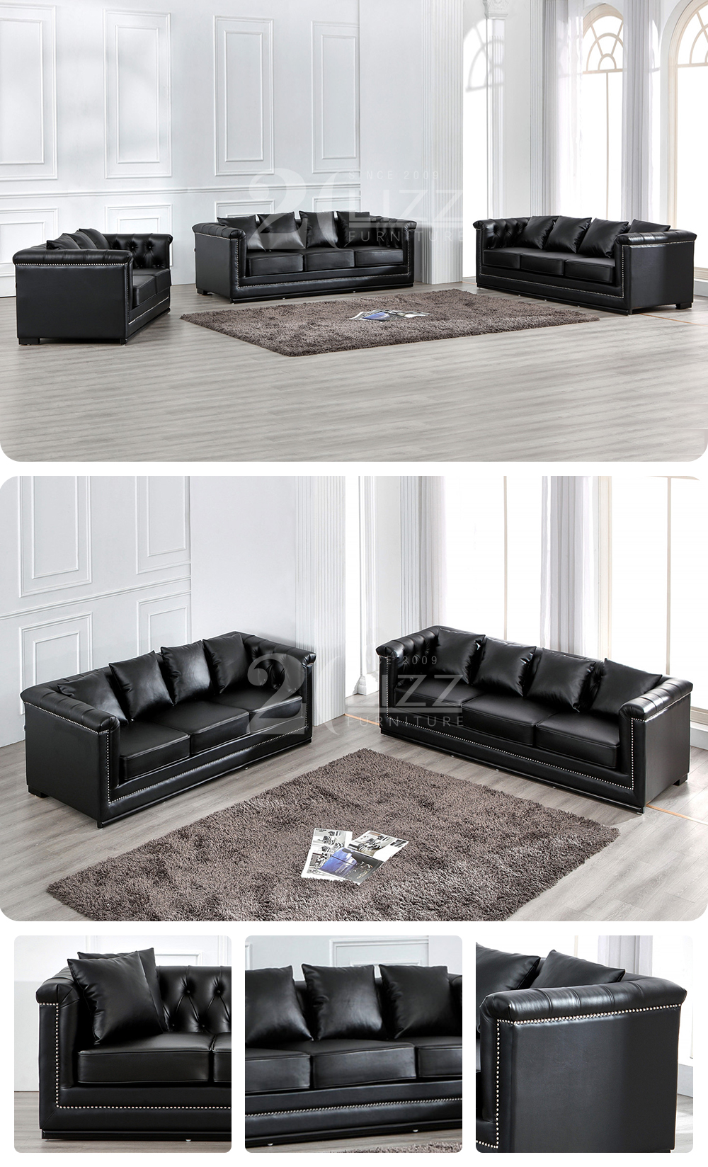 leather sofa