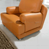 Comfy Minimalist Leather Living Room Sofa