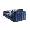 Italian Sofa Furniture Factory Reflex Strip Design Sofa Set for Home Hotel and Office