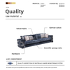 Bespoke Furniture Solutions Direct Factory Sofa Supplier Italian Vertigo Divano Fabric Sofa