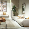  Nordic Modern Boucle Fabric Sectional Sofa Monza Sofa Set