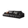 Leather Italian Modern Sofa Manufacturer Checkered Leather Couch Set