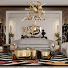 Divano Moderno Italiano Foshan Luxury Fabric Sofa Suppliers Soleil Sofa
