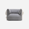 Custom Luxury Modern Designer Couch Versailles Armchair with Sculpture Back