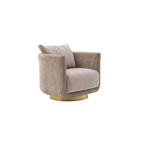 Foshan Luxury Fabric Armchairs Fendi Chair for Home Hotels Restaurants Projects