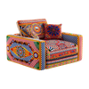 Italian Mediterrian DG Fabric Couch Anemone Armchair Luxury Sofa Furniture