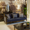 Turkish Furniture Wood Frame Fabric Polar Bear Couches Art Deco Sofa Set