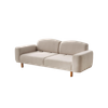 Foshan Sofa Factory Nordic Velvet Fabric Sofa Set Bohem Sofa Set