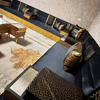 Black Fabric Majlis Kanabat Custom Majlis Sofa Kuwaiti Majlis