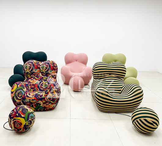 Fendi Furniture Mum's Hug Sofa Sillón De Compresión Con Otomana Compression Sofa