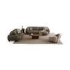 Turkish Linen Fabric Sofa Set Sofa Loveseat And Chair Dolce Sofa Set