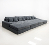 American Compressible Furniture Corduroy Fabric Extra Large Compressed Sofa Bed in Box