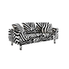 Luxury Living Room Furniture Couch Zebra Fabric Sofa