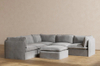 Anabei Couches Modern Living Room Furniture Anabei Fabric Corner Sofa