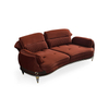 Deep Seating Comfort Luxury Velvet Fabric Sofa Bendley Sofa Set