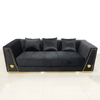 Luxury Furniture Versace Leather Lounge Sofa Loveseat and Chair