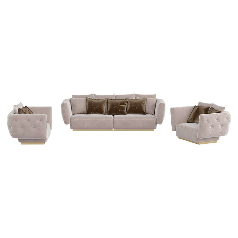 Contemporary Living Room Sofa Group Modern Italian Furniture Sofa Set