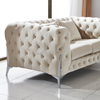 Elegant High End Velvet Fabric Sofa