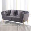 Luxury Chesterfield Fabric Sofa for Living Room