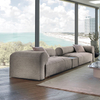 Modern Corner Sectional Sofa Set Longhi Hug Sofa Fabric Sectionals